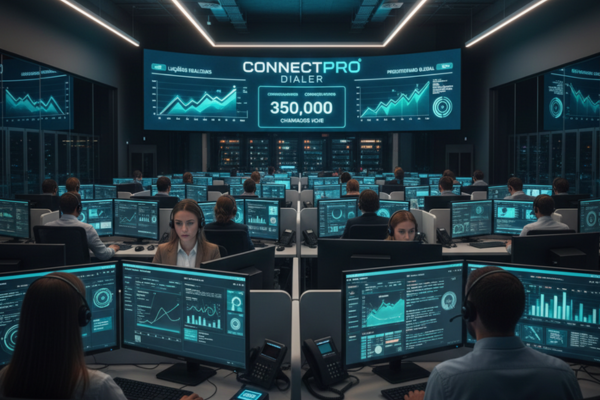 Discadora telefônica é a tecnologia que automatiza chamadas em vendas e atendimento. Entenda como funciona e seu papel na eficiência comercial.